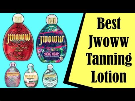 best jwoww tanning lotion 2022.